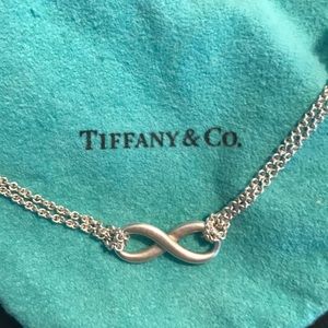 Tiffany & Co. 18 in. Infinity Pendant